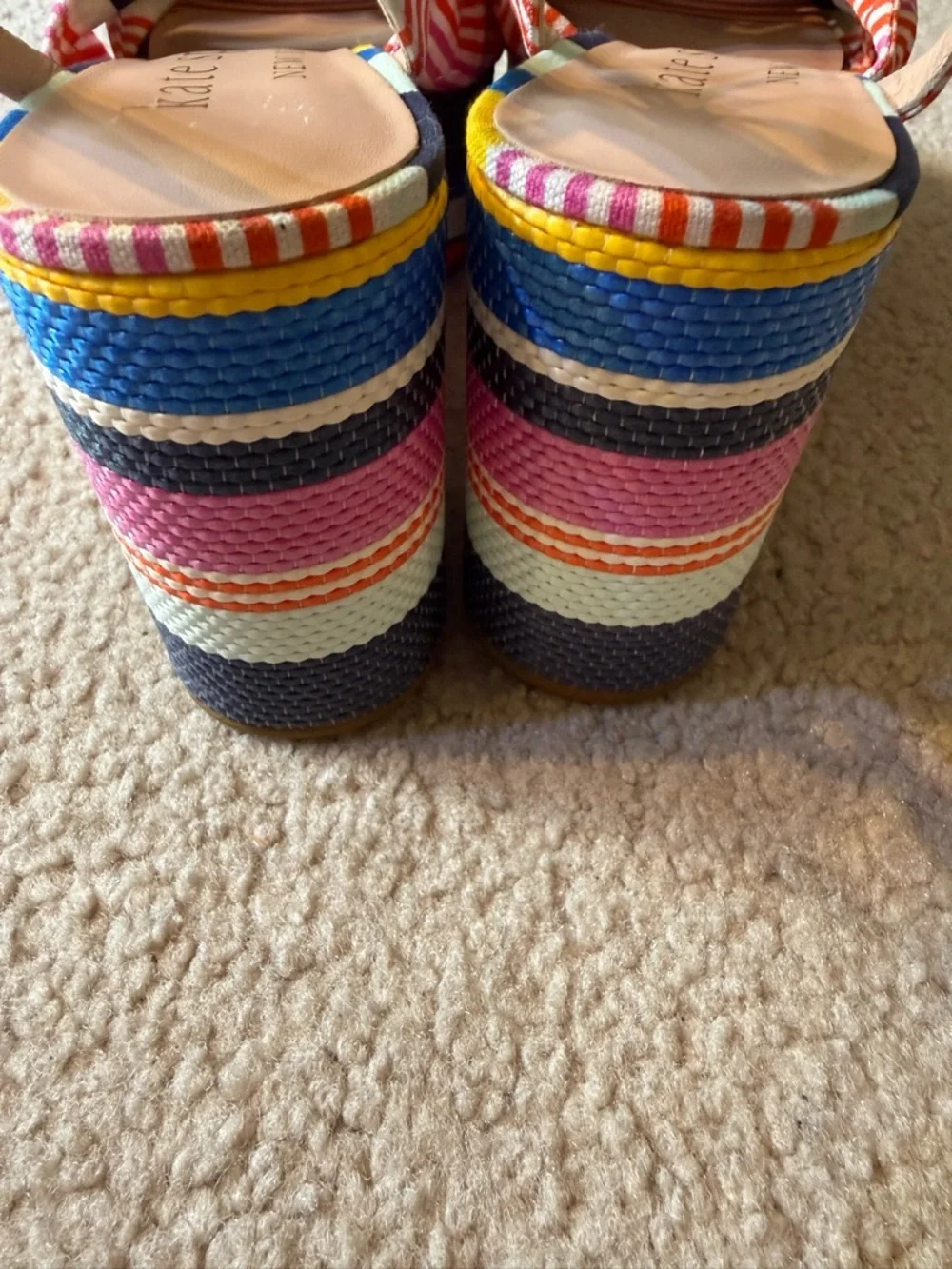 Kate spade Julep Multi Wedge size 8,5 - Picture 6 of 9